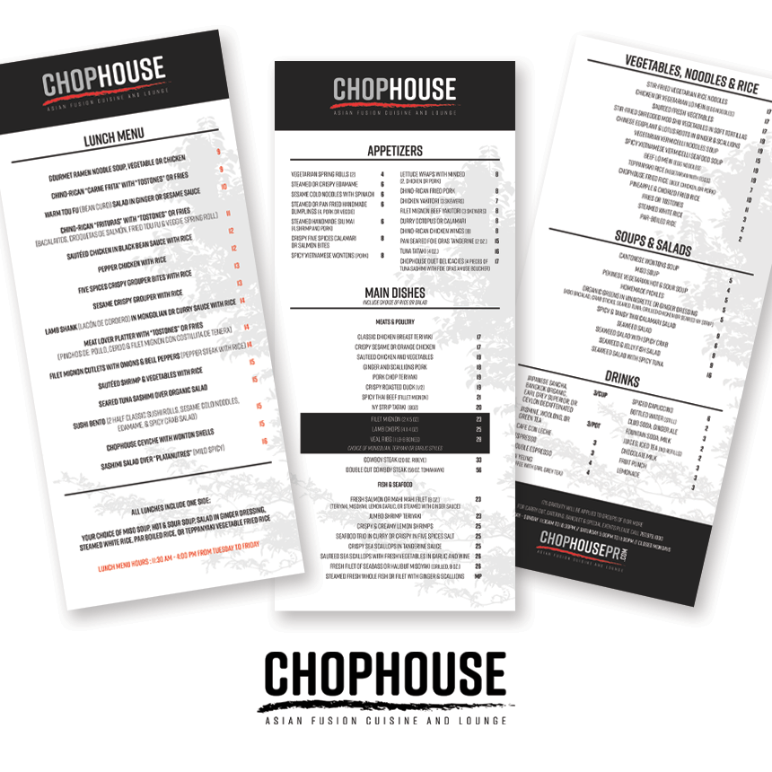 CHOPHOUSE P.R.